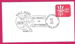 USA Illustrated 1979 COVER - BASEBALL WORLD SERIES - BALTIMORE vs PITTSBURGH - Picture 1 of 1