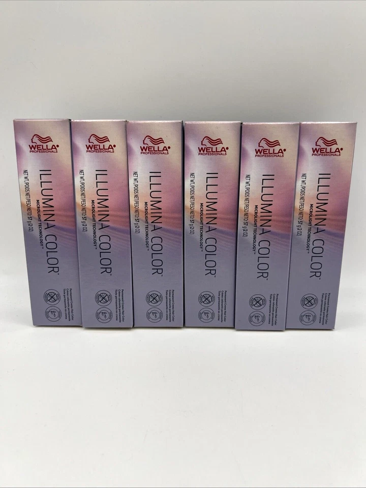 Wella Professionals Illumina Permanent Creme Hair Color 10/ Lightest Blonde 2oz