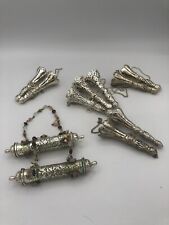 Set Of Silver Vow And Posey Wedding Holders, Made In India