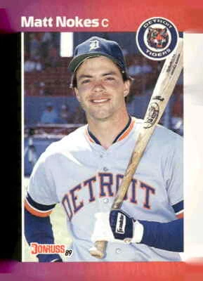 1989 Donruss #116a Matt Nokes - Image 1 of 2