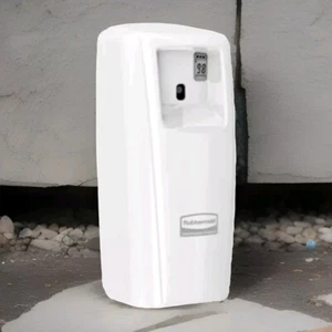 NEW Rubbermaid Microburst 9000 LCD Odor Control System 1793535 (White) TC  - Picture 1 of 5