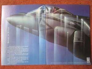 8/1992 PUB ROLLS-ROYCE PEGASUS ENGINE HARRIER II PLUS VSTOL ORIGINAL AD - Picture 1 of 1