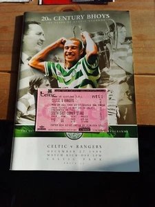 Celtic v Rangers programme 27 December 1999 & Ticket 27/12/1999 - Picture 1 of 4