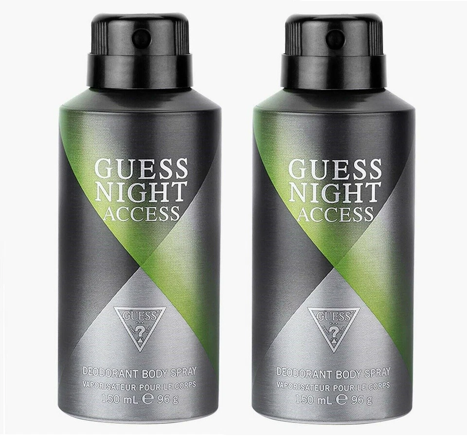GUESS ночной доступ для мужчин дезодорант тела спрей 5,0 унций 150 мл новый ** упаковка из 2 ** - Изображение 1 из 1