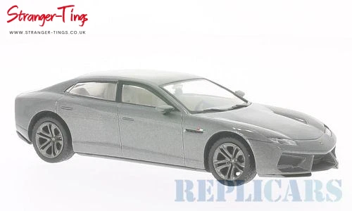 WhiteBox Lamborghini Estoque 2008 - coche modelo diecast gris metálico Foto 1 de 1