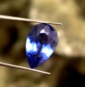 Pear Shape 8-9 CT Tanzanite Gem AAA+ Loose Gemstone blue Tanzanite  Best Offer - Picture 1 of 6