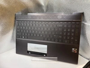 HP Envy x360 15-cp0053cl 15,6" Handauflage mit Tastatur Hintergrundbeleuchtung L32767-001 - Bild 1 von 4