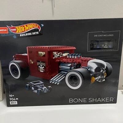 Mega Hot Wheels Building Set BONE SHAKER - Includes Die Cast Hot Wheel - Image 1 of 4