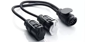 Land Rover Genuine NAS Trailer Wiring Kit Tow Electrics L405 L460 L663 7 PIN New - Picture 1 of 1