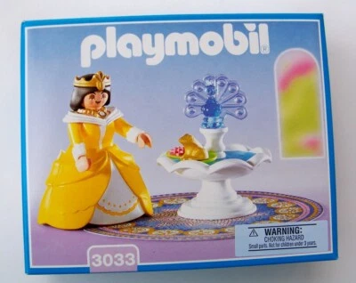 SELLADO Playmobil 3033 Princesa con Fuente Mágica NUEVO para Castillo Alfombra Pavo Real Foto 1 de 4
