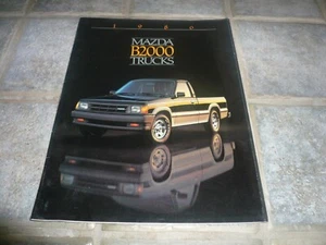 1986 Mazda B2000 Trucks Sales Brochure - Vintage - Picture 1 of 5