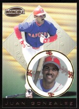 1999 Pacific Invincible #143 Juan Gonzalez   - FREE SHIPPING