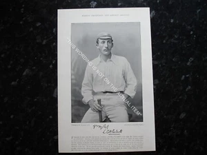 RARE Original Famous Cricketers, #052 Lionel Palairet, Somerset, Cricket 1895 - Picture 1 of 2