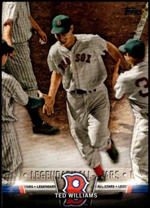 2018 Topps Update Salute #S-2 Ted Williams NM-MT Red Sox
