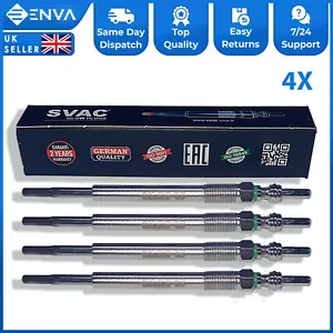 4X Heater Glow Plugs For Ford Transit Tourneo Connect Courier Galaxy TDCi - Picture 1 of 4