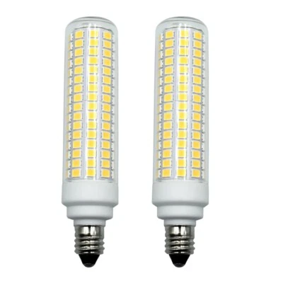 2pcs E11 LED Lamp 168-2835 Light Bulb Ceiling fan Lights Globes 1150LM 110V - Image 1 of 3