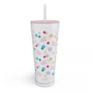 Zak Designs Disney Minnie Mouse Vacuum Insulated Stainless Steel Travel Tumbl... - Picture 1 of 10