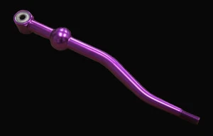 MT Manual Dual Bend Short Shifter Threaded Purple For Civic Del Sol CRX Integra - Picture 1 of 1