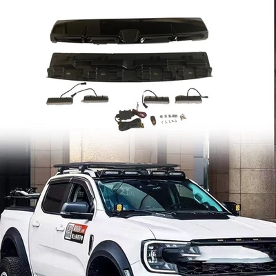 适用于福特 Ranger T9 2023 - 2026 灯模型车顶灯条带 LED DRL — 第 1/4 张图片