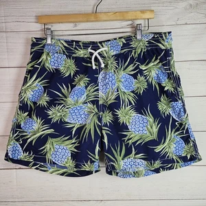 Herren Badeshorts Vilebrequin Moorea Pineapple Navy Gr. XL - Bild 1 von 10