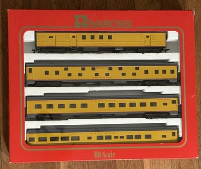 HO Scale Rivarossi Union Pacific Excursion Train Set 6963 B 4 Car Set - Image 1 of 4