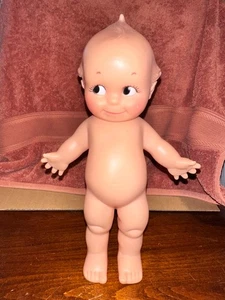 10" Vintage 1974 Cameo Kewpie Doll 10" Vinyl Sweetie Head moves Rosie ONeil - Picture 1 of 5