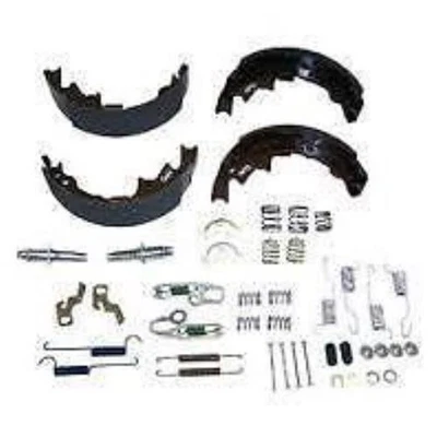 Brake shoe kit Chrylser Dodge Plymouth Mini Van 1996-2007 w/hardware & adjusters - Image 1 of 4