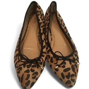 Merona Leopard Print Flats Size 9 - Picture 1 of 2