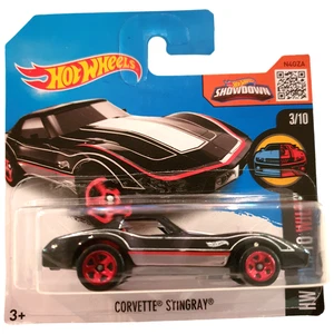 Hot Wheel CORVETTE STINGRAY Mild Wild SHORT CARD Black 58/250 2015 NEW Sent Box - Bild 1 von 7
