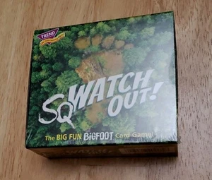 SqWatch OUT! Trend Enterprises Bigfoot gioco di carte sigillato nuovo con scatola. B1 - Foto 1 di 2