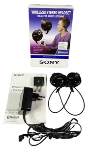 Sony DR-BT140Q Bluetooth Inalámbrico Estéreo Auriculares Enchufe Multi Región - Imagen 1 de 10