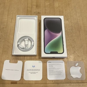 Apple iPhone 14 128 GB Original Reta Empty Box ONLY Model A2649 - Photo 1 sur 7