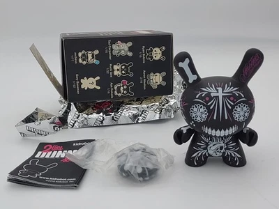 Kidrobot 2010 Dunny 2Tone Untitled By Maxx242 (Black Version) 3" Figure 1/16 - Image 1 of 4