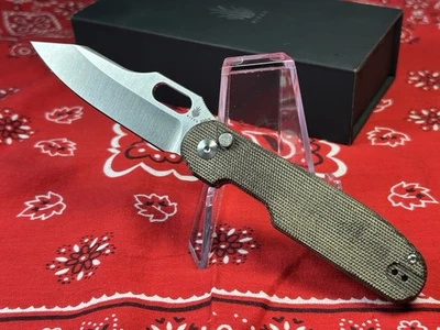 Kizer Cormorant Knife – Mojave Green Micarta S35VN (Ki4562E3) – NEW (demo) - Image 1 of 4
