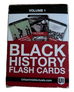 Urban Intellectuals Black History Flash Cards Vol. 1 NEW! Minor Wear On Box Only - Bild 1 von 7