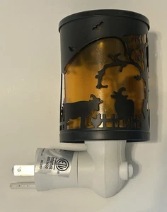 Halloween Fun Silhouette Wandstecker beleuchtet Wachswärmer - Bild 1 von 10