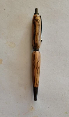 Bethlehem Olivewood handmade ball point pen. - image 1 of 3