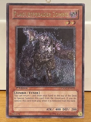 Plaguespreader Zombie - CSOC-EN031 - Ultimate Rare - 1st Edition -NA ENGLISH- LP - Image 1 of 4