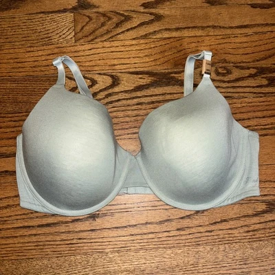 ROSA Victoria's Secret Everywhere Camiseta Ligeramente Forrada Sujetador Cobertura Completa 38DD Foto 1 de 4