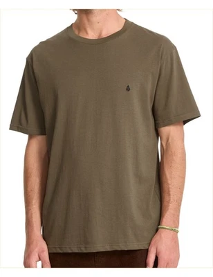 Volcom Stone Blanks Short Sleeve T-Shirt Sage Leaf men - Image 1 of 4