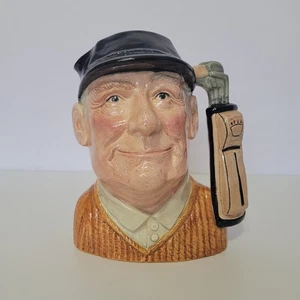 Royal Doulton Toby Charakter Krug Krug D6623 Golfer 1970 7,5" Made in England - Bild 1 von 7