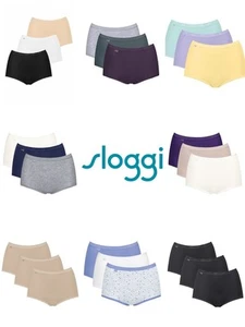 Sloggi Maxi Slips Slips Basic+ Slip 3er Pack 95% Baumwolle High Rise Dessous - Bild 1 von 57