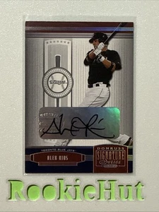 2005 Donruss Signature Series Silver Signatures Alex Rios #146 Auto - Foto 1 di 2