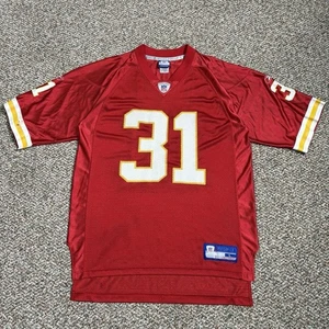 Vintage Reebok Priest Holmes #31 Kansas City Chiefs Jersey Red NFL Men’s Size L - Picture 1 of 8