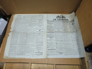 ILE MAURICE rare ancien journal LE CERNEN N°2121 de 1846 ? - Picture 1 of 2