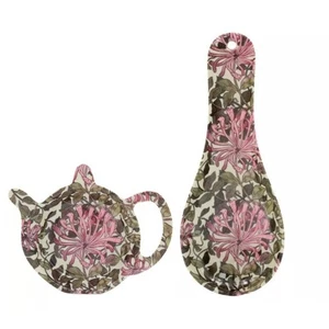LEONARDO HONEYSUCKLE TEA BAG SPOON REST HOLDER SPECIAL OFFER - Picture 1 of 1