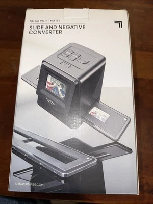 Sharper Image Slide & Negative Converter #205369-01 USB 2.0, NIB, MSRP $179.99 - Image 1 of 4