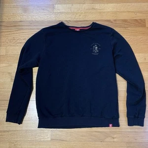 Liverpool F.C. Crewneck Sweatshirt Black Mens Medium A15554 - Picture 1 of 6