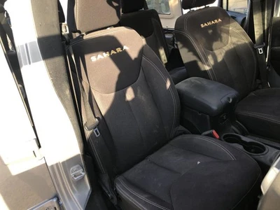 2011-2017 JEEP WRANGLER Right Front Passenger Bucket Seat Blk Cloth Manual 49841 Foto 1 de 4