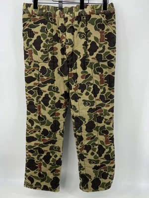 Black Sheep Pants Mens XLarge Brown Duck Camo Insulated Quilted Hunting - Image 1 of 4